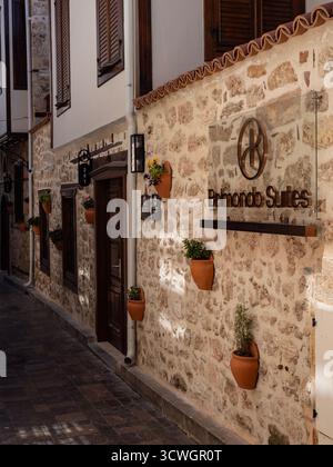 Altstadt Antalya, Kaleisci, Türkei. Stockfoto