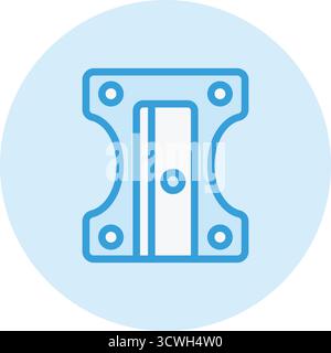 Grafikdarstellung Des Vektorsymbols Für Spitzer Stock Vektor
