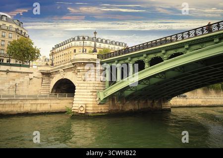 Die Conciergerie Gebäude in Paris, Frankreich Stockfoto