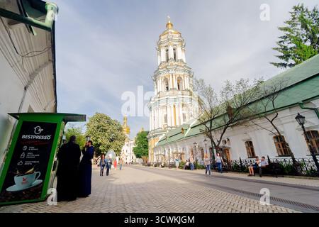 Kiew. Ukraine - 18. Mai 2019: Kiew Petschersk Lawra. Kathedrale der Dormition Stockfoto