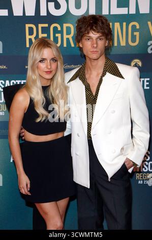 McKenna Grace und Mason Thames beim Special Screening zum Kinofilm 'All das Ungesagte zwischen uns - Regretting you' im Zoo Palast. Berlin, 12.10.2025 Stockfoto