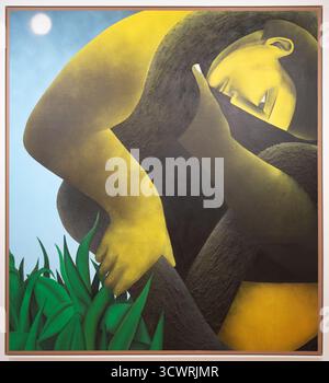 Phillips, London, Großbritannien. Oktober 2025. Zu den ausgewählten Werken von Phillips Modern & Contemporary Evening and Day am 16. Und 18. Oktober während der Frieze Week gehören: Vojtech Kovarik, Laocoon, 2020, geschätzte £ 80.000-120.000. Quelle: Malcolm Park/Alamy Live News Stockfoto