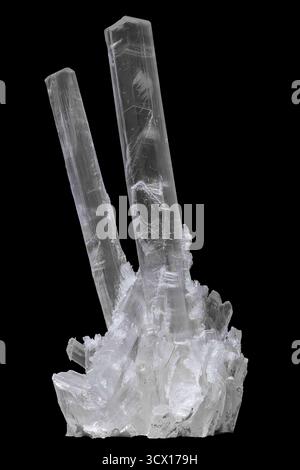 Quarz (SiO₂), Silver Star District, Montana, USA. Stockfoto