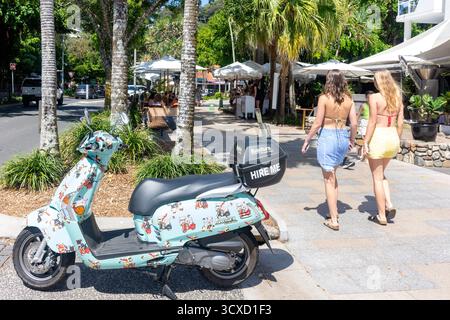 Hastings Street, Noosa Heads, Shire of Noosa, Sunshine Coast Region, Queensland, Australien Stockfoto