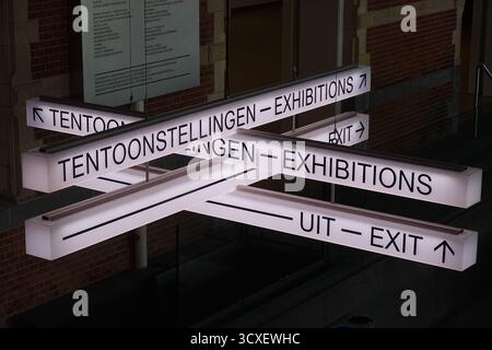 Amsterdam, Stedelijk Museum // Amsterdam, Stedelijk Museum Stockfoto