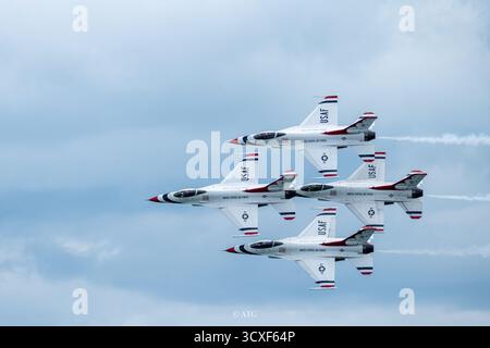 Diamantenbildung durch thunderbird Stockfoto