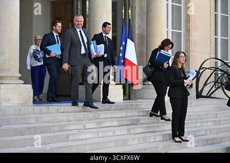 Paris, Frankreich. Oktober 2025. Auf der Tagung des Ministerrats am 14. Oktober 2025. - 14/10/2025 - Frankreich/Ile-de-France (Region)/Paris - Julien Mattia/Le Pictorium Credit: LE PICTORIUM/Alamy Live News Stockfoto