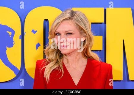 London, Großbritannien. 14. Oktober 2025. Kristen Dunst besuchte die Vorführung von Roofman im Southbank Centre, Royal Festival Hall, London, als Teil des BFI London Film Festivals. Das Foto sollte lauten: Matt Crossick/Alamy Live News Stockfoto