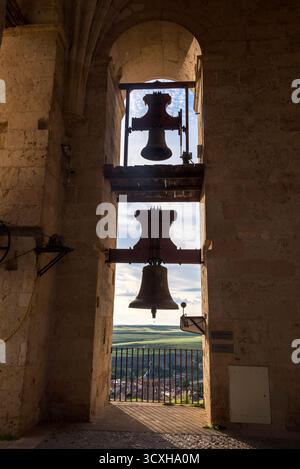 Spanien, Segovia, Kathedrale von Segovia, Glockenturm und einige Ausblicke Stockfoto