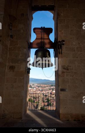 Spanien, Segovia, Kathedrale von Segovia, Glockenturm und einige Ausblicke Stockfoto