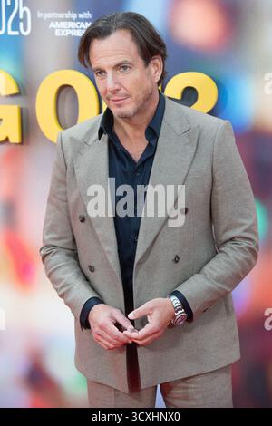 London, Großbritannien. Oktober 2025. Im Bild: Wird Arnett an der „ist das Ding an?“ teilnehmen. Headline Gala beim 69. BFI London Film Festival in der Royal Festival Hall, Southbank. Quelle: Justin Ng/Alamy Live News Stockfoto