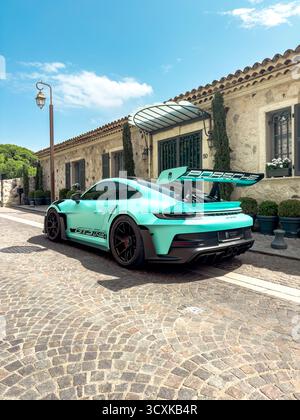 Porsche GT3 RS 992 Stockfoto