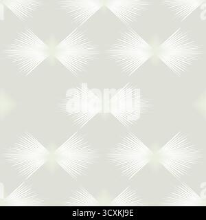 Nahtloses Muster mit sternförmigem Ornament. Stilvolle abstrakte geometrische Balkenlinien für Web-, Business- und Stoffdesign Stock Vektor