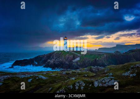 Fanad Head Lighthouse County Donegal, Irland Stockfoto