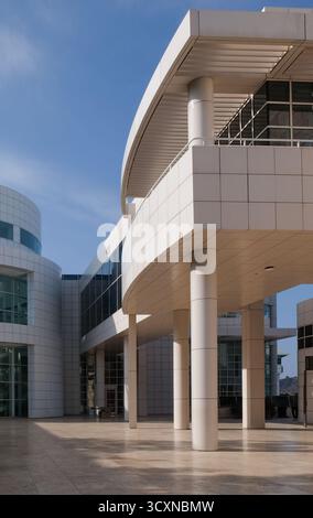 Architektur der Getty Center Art Gallery, Los Angeles, Kalifornien, USA Stockfoto