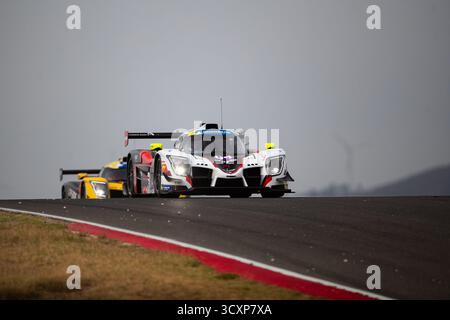 84 LEMOINE Julien (fra), TROJANI Paul (fra), ans Motorsport, Ligier JS P325 - Toyota, LMP3 Pro/am, Aktion während der 6. Runde des Michelin Le Mans Cup 2025 auf dem Autodromo Internacional do Algarve vom 16. Bis 18. Oktober 2025 in Portimao, Portugal - Foto Joao Filipe/DPPI Credit: DPPI Media/Alamy Live News Stockfoto