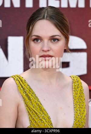 London, Großbritannien. Oktober 2025. Odessa Young besucht die Springsteen Delive Me from Nowhere BFI London Film Festival Gala UK Premiere, BFI Southbank. Quelle: Doug Peters/EMPICS/Alamy Live News Stockfoto