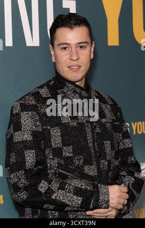 London, Großbritannien. Oktober 2025. Aiden London nimmt an der Colleen Hoover's Regretting You Gala im Ham Yard Hotel in London Teil. Quelle: SOPA Images Limited/Alamy Live News Stockfoto