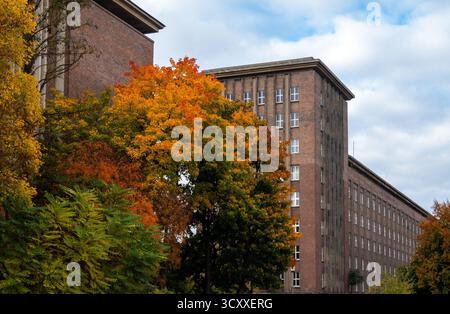 Berlin, Deutschland. Oktober 2025. Die Gebäude des Funkhauses Nalepastraße im Stadtteil Oberschöneweide. Quelle: Soeren Stache/dpa/Alamy Live News Stockfoto