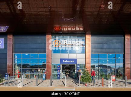 The Range, außerhalb der Stadt Einzelhandel in Paignton, Devon, Südwesten Englands, Großbritannien Stockfoto