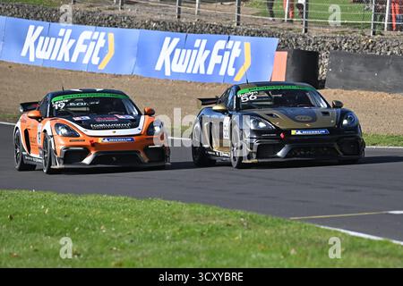 Dean Burden, Toro Verde GT, Porsche 718 Cayman GT4 RS Clubsport, Daniel Lewis, Race Car Consultants, Porsche 718 Cayman GT4 RS Clubsport, Porsche Spri Stockfoto