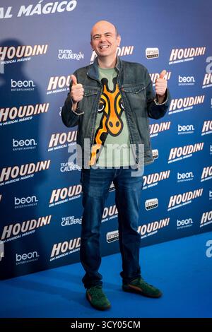 Jandro nimmt am 15. Oktober 2025 an der Houdini VIP-Veröffentlichung im Teatro Calderon in Madrid Teil. (Quelle: Miguel Escavias/Alfa Images/Alamy Live News) Stockfoto