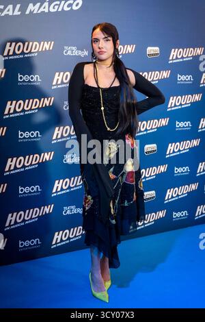 Houdini VIP Release, Madrid, Spanien - 15. Oktober 2025 Marta Santos nimmt am 15. Oktober 2025 an der Houdini VIP Release im Teatro Calderon in Madrid Teil. Quelle: Miguel Escavias/Alfa Images Madrid Teatro Calderon Madrid Spanien Copyright: X x2025xMiguelxEscavias/AlfaxImagesx Stockfoto