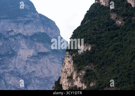 EUROPA 2018, Italien, Mezzocorona, bei Trient, Ristorante La Cacciatora Stockfoto