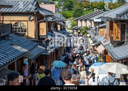 Ninen-zaka Street, Gion, Kyoto, Japan Stockfoto