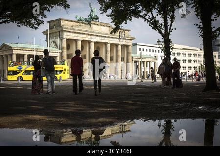 DEU Deutschland Berlin City Tour zu den Sehenswürdigkeiten der Hauptstadt Stockfoto