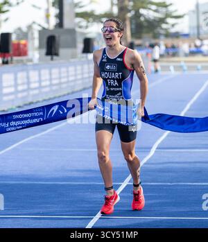 Wollongong, Nsw, Australien. Oktober 2025. LÃ HOUART aus Frankreich gewinnt den Juniortitel der Frauen. (Kreditbild: © Stephane Thomas/ZUMA Press Wire) NUR REDAKTIONELLE VERWENDUNG! Nicht für kommerzielle ZWECKE! Stockfoto