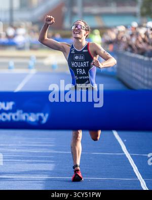 Wollongong, Nsw, Australien. Oktober 2025. LÃ HOUART aus Frankreich gewinnt den Juniortitel der Frauen. (Kreditbild: © Stephane Thomas/ZUMA Press Wire) NUR REDAKTIONELLE VERWENDUNG! Nicht für kommerzielle ZWECKE! Stockfoto