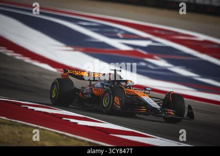 Während des Formel-1-Grand-Prix 2025, der 19. Runde der FIA-Formel-1-Weltmeisterschaft 2025 vom 17. Bis 19. Oktober 2025 auf dem Circuit of the Americas in Austin, Texas, USA Stockfoto