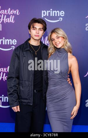 Amazon Premiere - Maxton Hall - die Welt Zwischen uns - Noah Miguel Oechsle Rodriguez und Lara Spengler bei der Amazon Prime Serien Premiere Maxton Hall - die Welt Zwischen uns im Tempodrom am 17.10.2025 in Berlin. *** Amazon Premiere Maxton Hall die Welt Zwischen uns Noah Miguel Oechsle Rodriguez und Lara Spengler bei der Amazon Prime Serie Premiere Maxton Hall die Welt Zwischen uns im Tempodrom am 17 10 2025 in Berlin Copyright: XEventpressxKochanx Stockfoto