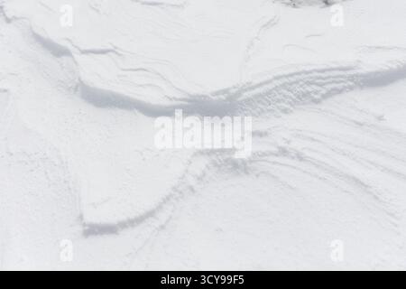 Paisaje nevado en la sierra de guadarrama en Madrid Stockfoto