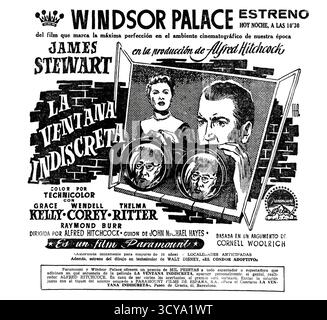ALFRED HITCHCOCKS HECKSCHEIBE (1954) -Originaltitel: HECKFENSTER-, Regie: ALFRED HITCHCOCK. Quelle: PARAMOUNT PICTURES / Album Stockfoto