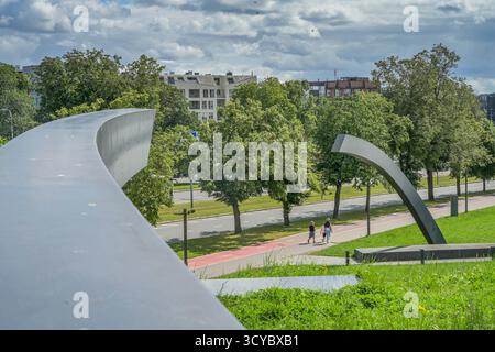 Denkmal in Erinnerung an die Estnische Katastrophe, Tallinn, Estland Stockfoto