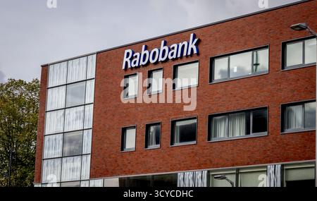 BREDA - Rabobank Office ANP /HOLLANDSE HOOGTE /ROBIN UTRECHT niederlande Out - belgien Out Stockfoto
