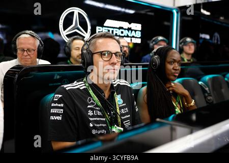 Während des Formel-1-Grand-Prix 2025, der 19. Runde der FIA-Formel-1-Weltmeisterschaft 2025 vom 17. Bis 19. Oktober 2025 auf dem Circuit of the Americas in Austin, Texas, USA Stockfoto