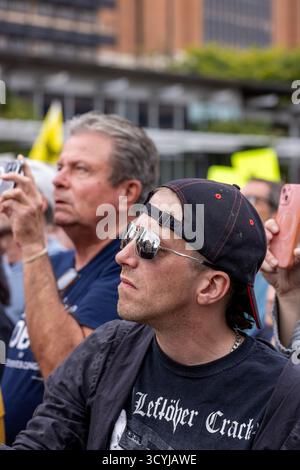 No Kings March Philadelphia 18. Oktober Stockfoto