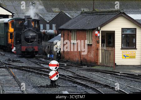 "Der Earl" bei Llanfair Caereinion. Stockfoto