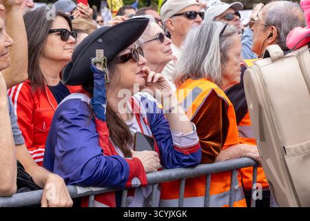 No King March in Philadelphia 18. Oktober Stockfoto