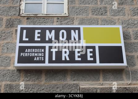 Lemon Tree Performing Arts Center in Aberdeen, mit Comedy, Musik, Spoken Word, Drama & Tanz, Schottland, Großbritannien Stockfoto
