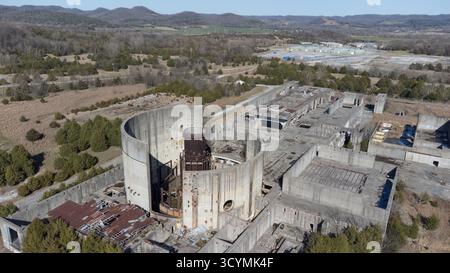 Das Kernkraftwerk Hartsville war ein stillgelegtes Kernkraftwerk in der Nähe von Hartsville, Tennessee. Von der TVA zu bauen und zu betreiben Stockfoto