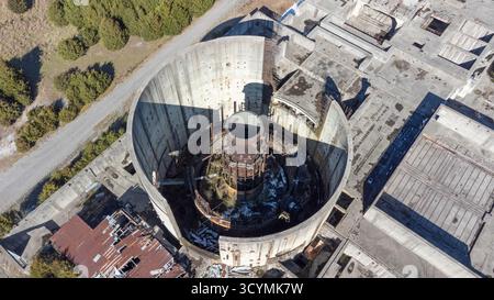 Das Kernkraftwerk Hartsville war ein stillgelegtes Kernkraftwerk in der Nähe von Hartsville, Tennessee. Von der TVA zu bauen und zu betreiben Stockfoto
