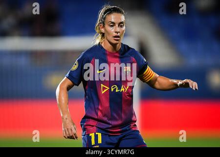 Alexia PUTELLAS aus Barcelona während der spanischen Meisterschaft der Frauen 39, Liga F Fußballspiel zwischen dem FC Barcelona und Granada CF am 19. Oktober 2025 in Estadi Johan Cruyff in Barcelona, Spanien Stockfoto