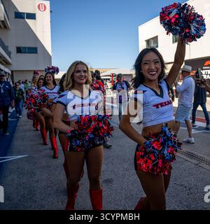 CIRCUIT OF THE AMERICAS, USA - 19. OKTOBER: Grand Prix der Vereinigten Staaten vom Circuit of the Americas während des Grand Prix der Vereinigten Staaten auf dem Circuit of the Americas am Sonntag, 19. Oktober 2025 in Austin, Texas, USA (Foto: Michael Potts/BSR Agency) Credit: BSR Agency/Alamy Live News Stockfoto
