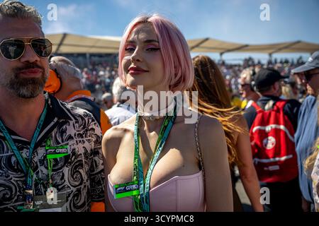 CIRCUIT OF THE AMERICAS, USA - 19. OKTOBER: Grand Prix der Vereinigten Staaten vom Circuit of the Americas während des Grand Prix der Vereinigten Staaten auf dem Circuit of the Americas am Sonntag, 19. Oktober 2025 in Austin, Texas, USA (Foto: Michael Potts/BSR Agency) Credit: BSR Agency/Alamy Live News Stockfoto