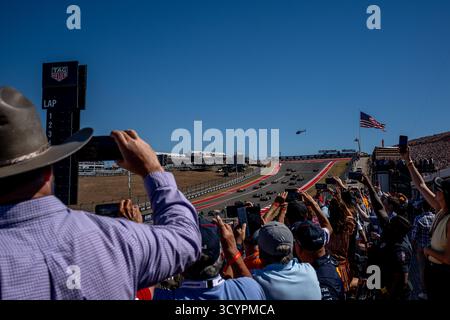 CIRCUIT OF THE AMERICAS, USA - 19. OKTOBER: Grand Prix der Vereinigten Staaten vom Circuit of the Americas während des Grand Prix der Vereinigten Staaten auf dem Circuit of the Americas am Sonntag, 19. Oktober 2025 in Austin, Texas, USA (Foto: Michael Potts/BSR Agency) Credit: BSR Agency/Alamy Live News Stockfoto