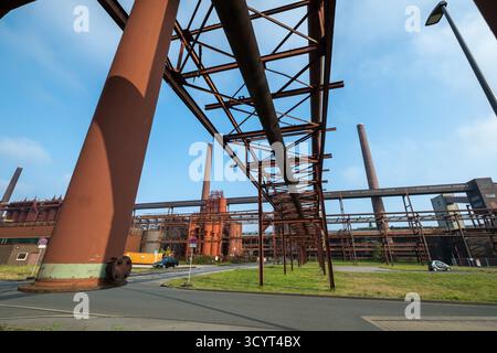15.08.2025, Deutschland, Nordrhein-Westfalen, Essen - ehemaliges Kokerei, UNESCO-Weltkulturerbe Zollverein. 00A250815D142CAROEX.JPG [MODELLFREIGABEN Stockfoto